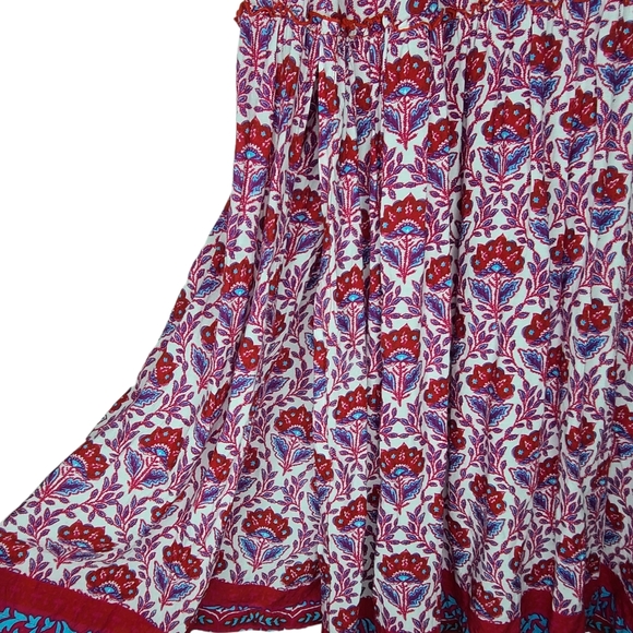 Feather & Find Floral Sleeveless Maxi Dress Small - Picture 7 of 10